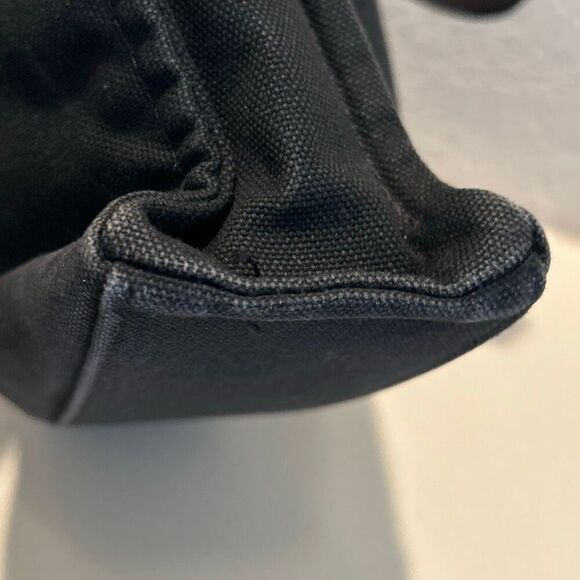 Burberry London Blue Label Nova Check Canvas Tote Black Tan Classic Print Preppy - Picture 6 of 12